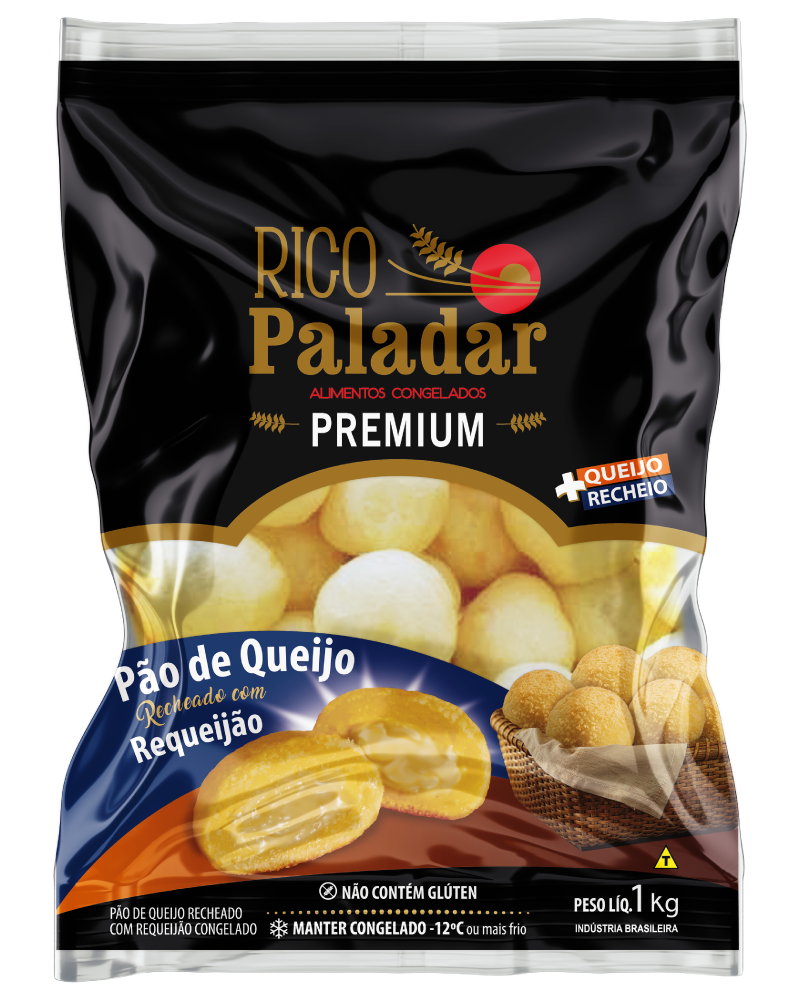 Pão de Queijo com Requeijão 