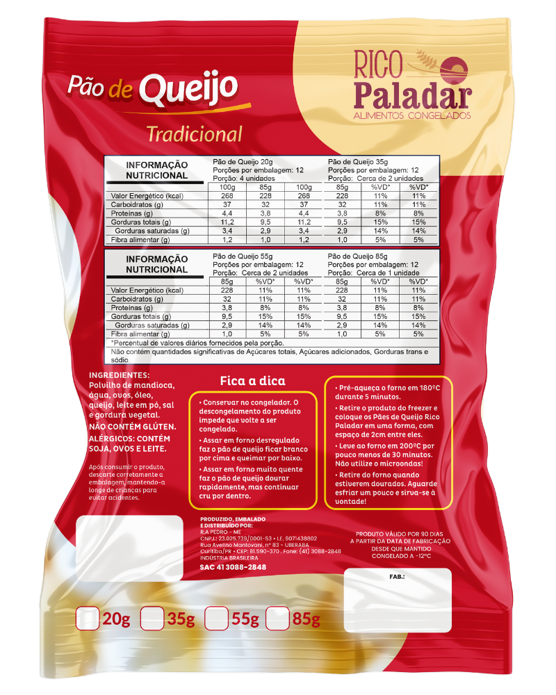 Pão de Queijo Tradicional